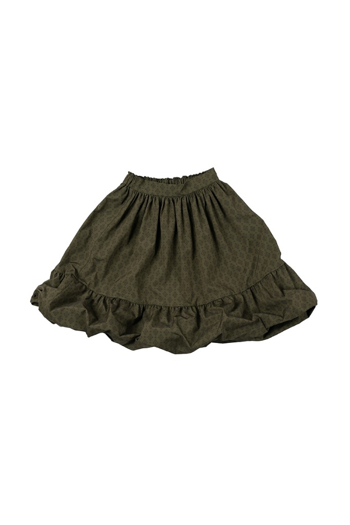 Gathered Tiered Skirt