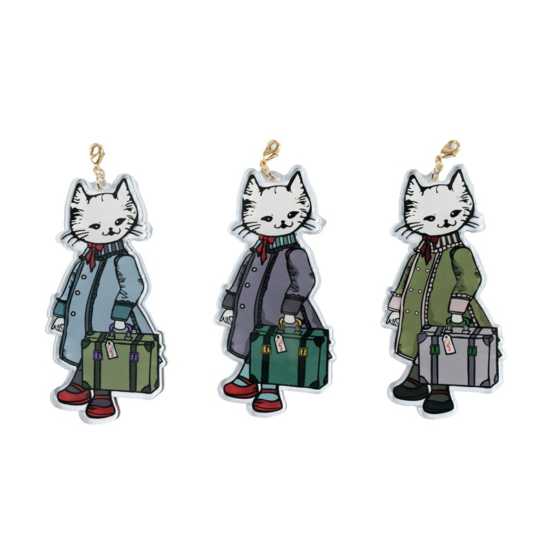 Travel Cat Charm